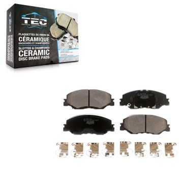 Front Ceramic Disc Brake Pads TEC-2185 For Honda Civic Insight
