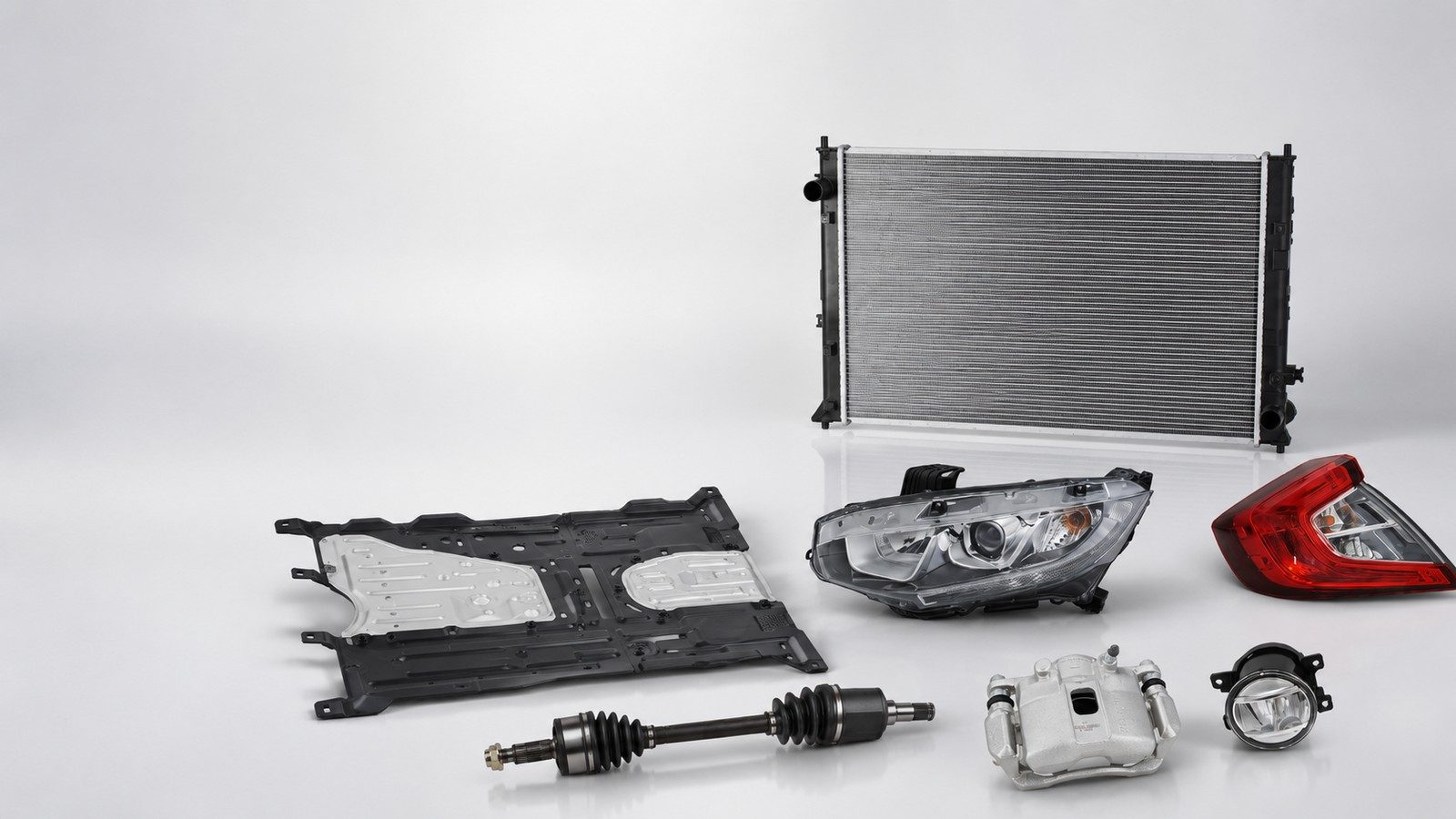 Brake, cooling, electrical and service parts