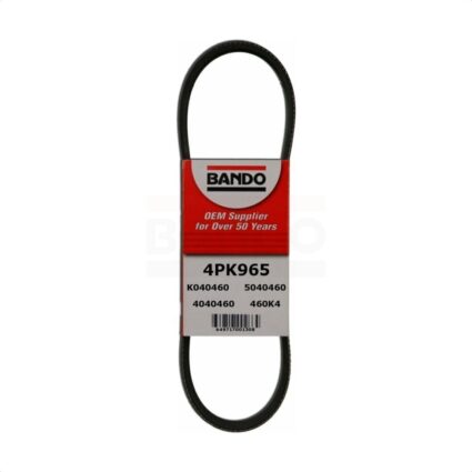 Accessory Drive Belt BAN-4PK1170 For Toyota Echo Ford E-350 Econoline F-150 F-250 Ranger F-350 E-150