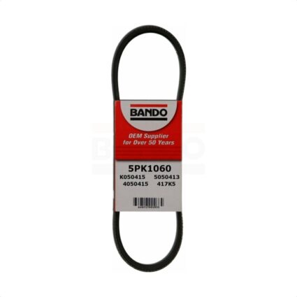 Accessory Drive Belt BAN-5PK1060 For Volkswagen Jetta Golf Rabbit Audi TT Quattro RS