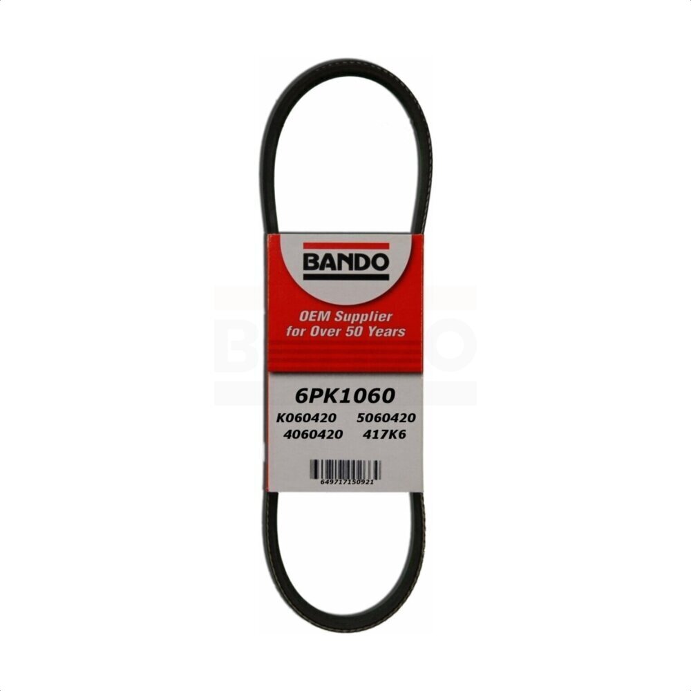 Accessory Drive Belt BAN-6PK1060 For Nissan Murano Quest Maxima 3.5L