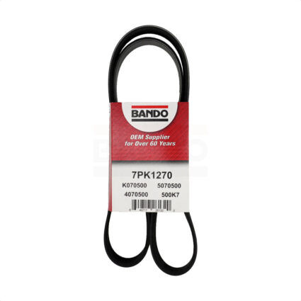 Supercharger Accessory Drive Belt BAN-7PK1270 For Audi Q5 Q7 Porsche Volkswagen Touareg Cayenne S4