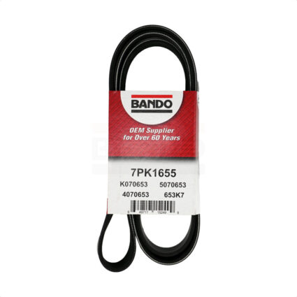 Accessory Drive Belt BAN-7PK1655 For 02-05 Honda Civic 2.0L with OE No.38920-PNF-004