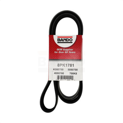 Air Conditioning Alternator Power Steering Accessory Drive Belt BAN-8PK1781 For BMW X3 528i