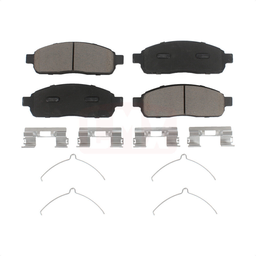 Front Ceramic Disc Brake Pads CMX-D1083 For Ford F-150 Lincoln Mark LT