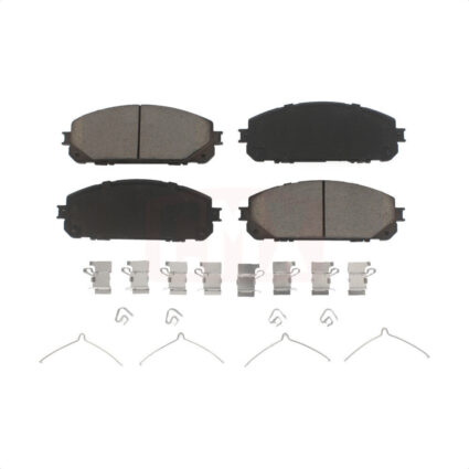 Front Ceramic Disc Brake Pads CMX-D1843 For 2014-2023 Jeep Cherokee With Dual Piston Caliper