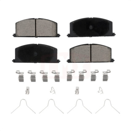 Front Ceramic Disc Brake Pads CMX-D242 For Toyota Tercel Corolla MR2 Celica Paseo Camry Chevrolet