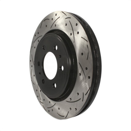Front Coated Drilled Slotted Disc Brake Rotor (1 Piece Only) DS1-680508 For Ford F-150 Expedition