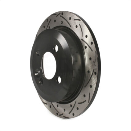 Rear Coated Drilled Slotted Disc Brake Rotor (1 Piece Only) DS1-980604 For Mini Cooper