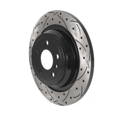 Rear Coated Drilled Slotted Disc Brake Rotor (1 Piece Only) DS1-981004 For Mercedes-Benz ML350 ML250