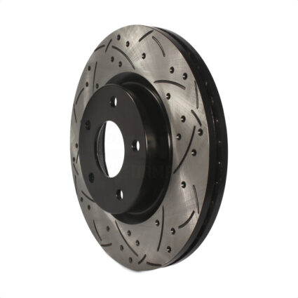 Front Coated Drilled Slotted Disc Brake Rotor (1 Piece Only) DS1-981780 For Nissan Altima