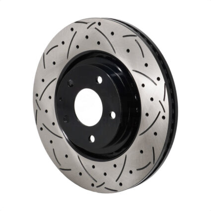 Front Coated Drilled Slotted Disc Brake Rotor (1 Piece Only) DS1-982130 For Mazda CX-5 CX-9 6