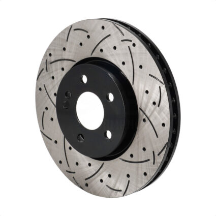Front Coated Drilled Slotted Disc Brake Rotor (1 Piece Only) DS1-982606 For Mercedes-Benz A220