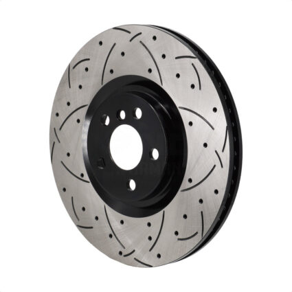 Front Right Coated Drilled Slotted Disc Brake Rotor (1 Piece Only) DS1-982620 For Mini Cooper BMW X2