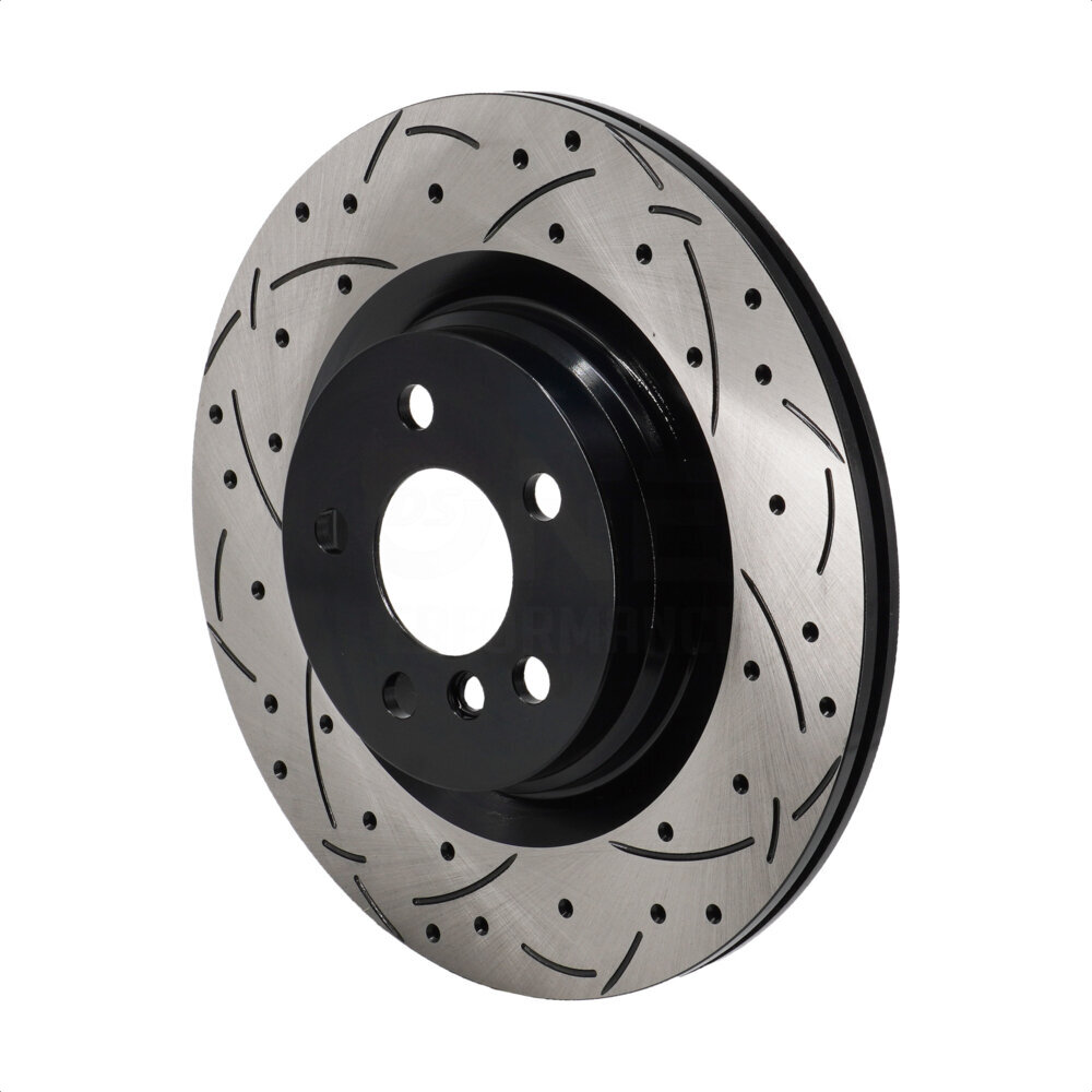 Rear Coated Drilled Slotted Disc Brake Rotor (1 Piece Only) DS1-982621 For Mini Cooper Countryman X2