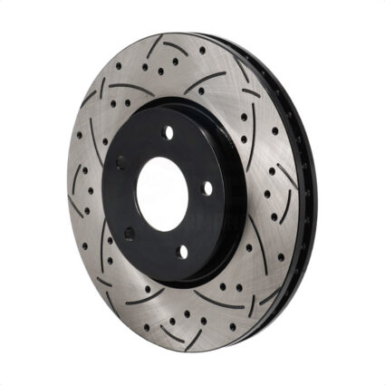 Front Coated Drilled Slotted Disc Brake Rotor (1 Piece Only) DS1-982778 For Nissan Rogue
