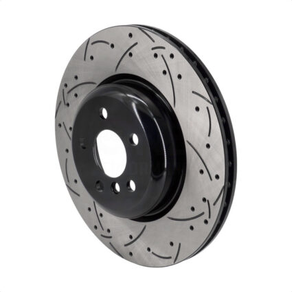Rear Coated Drilled Slotted Disc Brake Rotor (1 Piece Only) DS1-DS8428 For BMW X3 X5 330i xDrive X4