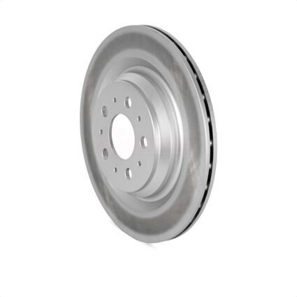 Rear Coated Disc Brake Rotor (1 Piece Only) GCR-G8422 For 17-22 Tesla 3 With Gray Painted Calipers