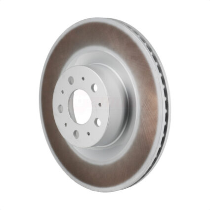 Rear Coated Disc Brake Rotor (1 Piece Only) GCR-G8442 For 20-25 Tesla Y With Gray Painted Calipers