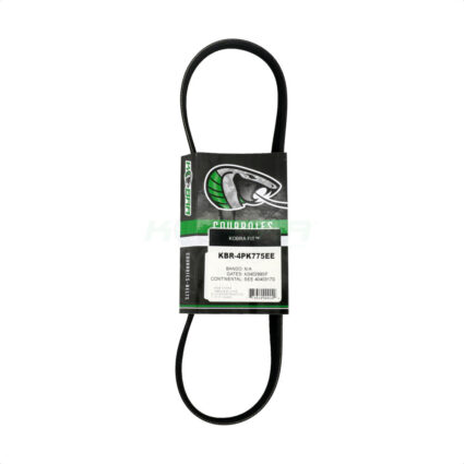 Air Conditioning Serpentine Belt KBR-4PK775EE For 2013-2015 Chevrolet Spark