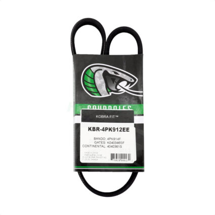 Air Conditioning Serpentine Belt KBR-4PK912EE For Ford Edge Fusion Explorer Taurus Lincoln MKZ MKT