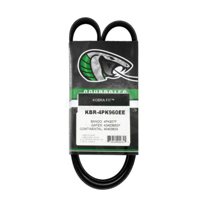 Air Conditioning Serpentine Belt KBR-4PK960EE For 2009-2015 Cadillac CTS 6.2L