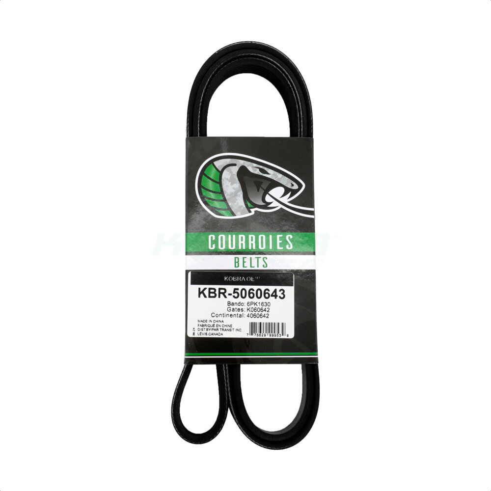 Serpentine Belt KBR-5060643 For Chevrolet Cruze GMC Terrain Camaro Pontiac Firebird Caprice Cadillac
