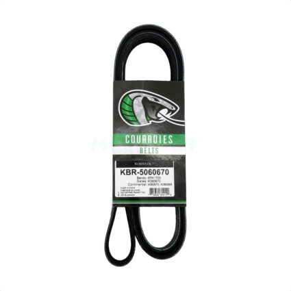 Serpentine Belt KBR-5060670 For Volkswagen Jetta Mercedes-Benz Hyundai Kia Palisade Sorento C300 Fe