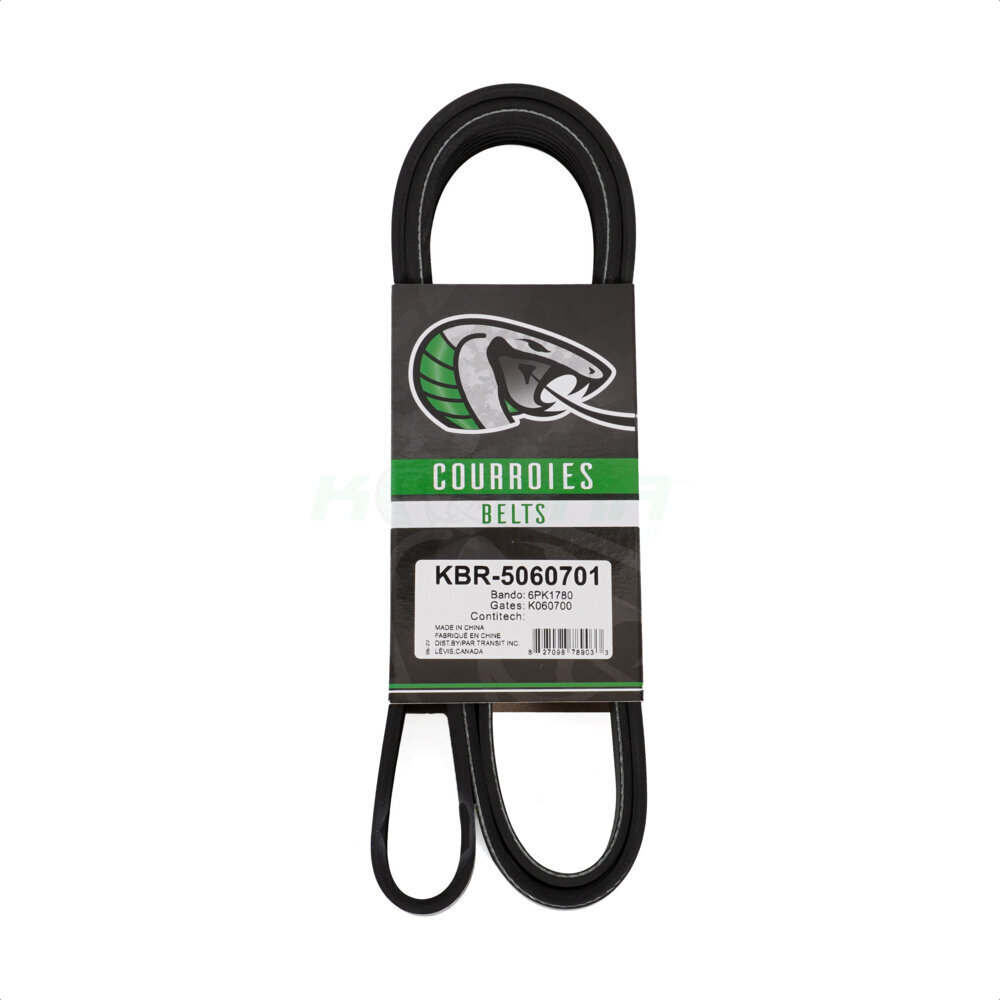 Main Drive Serpentine Belt KBR-5060701 For Hyundai Elantra Kia Tucson Kona Forte Soul Seltos GT