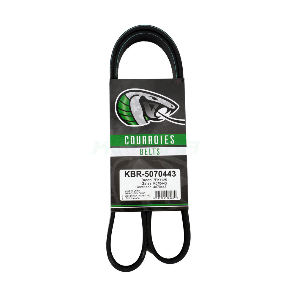 Main Drive Serpentine Belt KBR-5070443 For Nissan Micra Versa Note