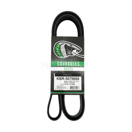 Main Drive Serpentine Belt KBR-5070668 For Honda Civic Acura ILX 2.4L