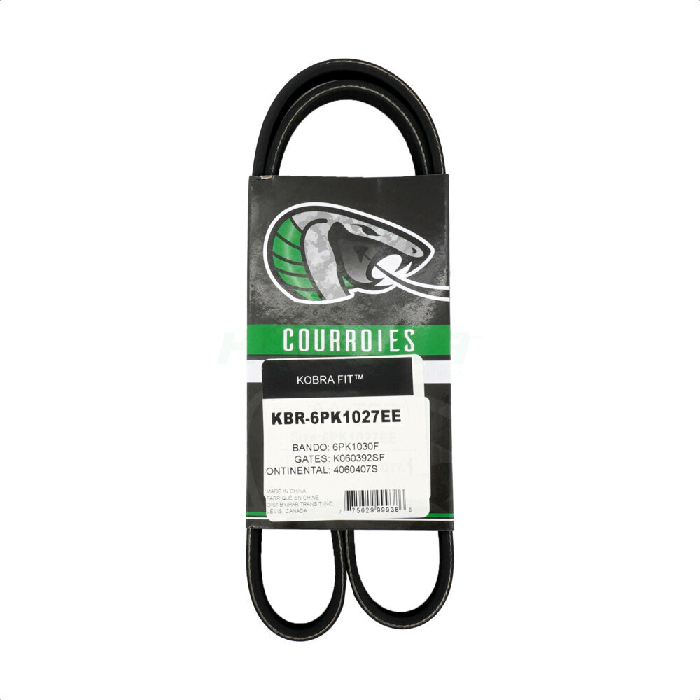 Main Drive Serpentine Belt KBR-6PK1027EE For Ford Escape Fiesta