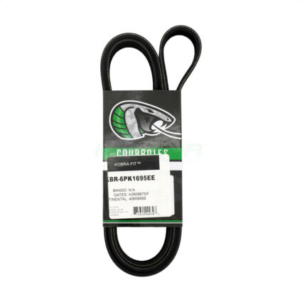 Serpentine Belt KBR-6PK1695EE For GMC Chevrolet Silverado 1500 Sierra Limited Yukon Tahoe XL LD ESV