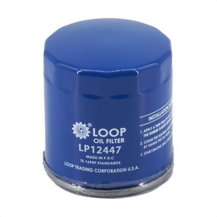 Engine Oil Filter LOP-LP12447 For Chevrolet GMC Silverado 1500 Sierra Cadillac Buick Trailblazer GX