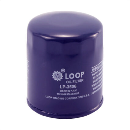 Engine Oil Filter LOP-LP3506 For Chevrolet GMC Silverado 1500 Sierra 2500 HD Colorado Canyon Pontiac