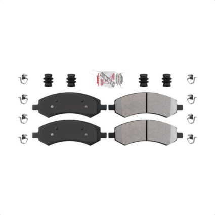 Front Semi-Metallic Disc Brake Pads NWF-ASD1084 For Ram 1500 Classic Dodge Dakota Chrysler Aspen