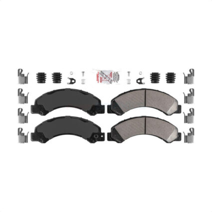 Semi-Metallic Disc Brake Pads NWF-ASD1695 For 2012-2018 Hino 155 14500lbs GVW