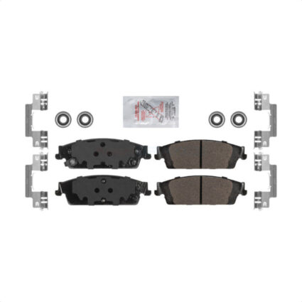 Rear Semi-Metallic Disc Brake Pads NWF-ASD1707 For Chevrolet GMC Silverado 1500 Sierra Tahoe Yukon