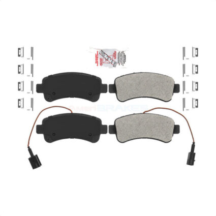 Rear Semi-Metallic Disc Brake Pads NWF-ASD1746 For Ram ProMaster 2500 3500 1500 With Vented Rotor