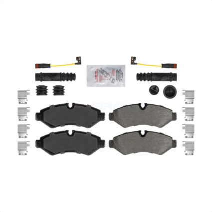 Rear Semi-Metallic Disc Brake Pads NWF-ASD2201 For Mercedes-Benz Sprinter 2500 3500 4500 3500XD 1500