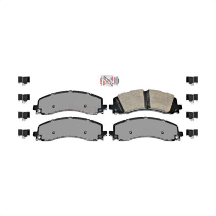 Rear Semi-Metallic Disc Brake Pads NWF-ASD2225 For Ram 2500 3500
