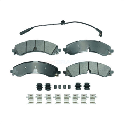 Semi-Metallic Disc Brake Pads NWF-ASD2250 For GMC Chevrolet Sierra 2500 HD Silverado 3500 EV