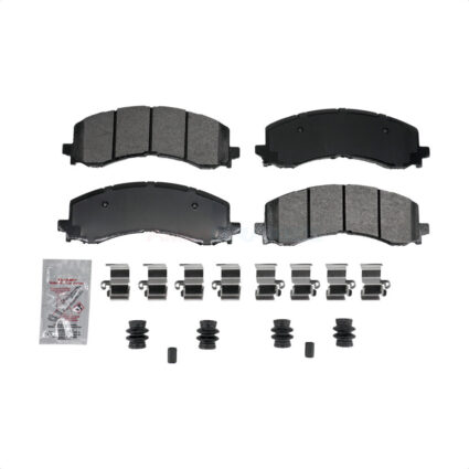 Front Semi-Metallic Disc Brake Pads NWF-ASD2382 For Ford F-150 Bronco Lightning Expedition Lincoln