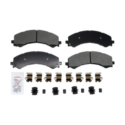 Rear Semi-Metallic Disc Brake Pads NWF-ASD2405 For GMC Chevrolet Savana 2500 Express 3500 4500