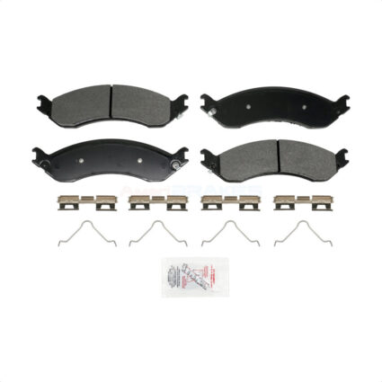 Rear Semi-Metallic Disc Brake Pads NWF-ASD2406 For GMC Chevrolet Savana 2500 Express 3500 4500