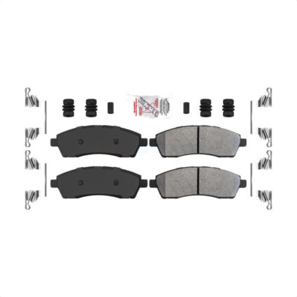 Rear Semi-Metallic Disc Brake Pads NWF-ASD757 For Ford F-350 Super Duty F-250 Excursion
