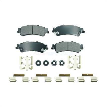 Rear Semi-Metallic Disc Brake Pads NWF-ASD792A For Chevrolet GMC Silverado 1500 Sierra Cadillac DTS