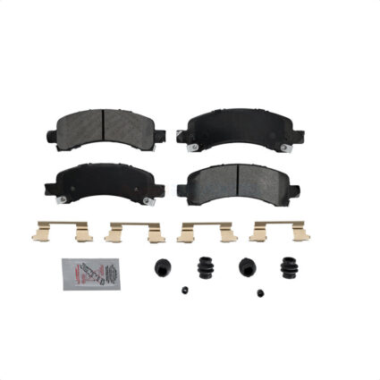 Rear Semi-Metallic Disc Brake Pads NWF-ASD974A For Chevrolet Avalanche 1500 GMC Express Yukon Tahoe