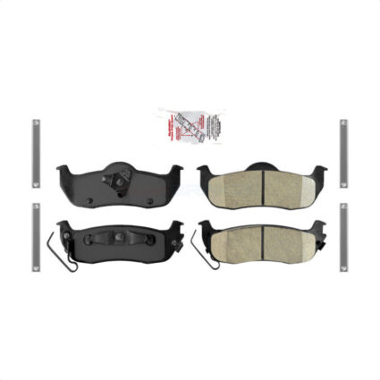 Rear Ceramic Disc Brake Pads NWF-PRC1041 For Jeep Nissan Grand Cherokee TITAN Armada Commander QX56