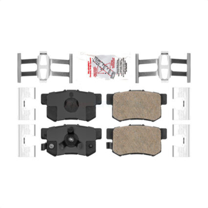 Rear Ceramic Disc Brake Pads NWF-PRC1086 For Honda CR-V Acura RDX Accord Crosstour